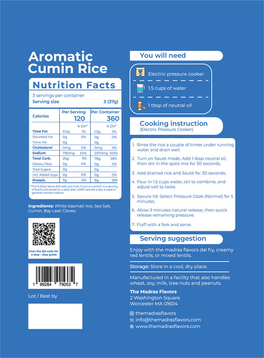 Aromatic Cumin Rice