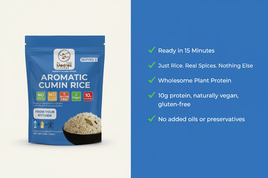 Aromatic Cumin Rice Hero Image