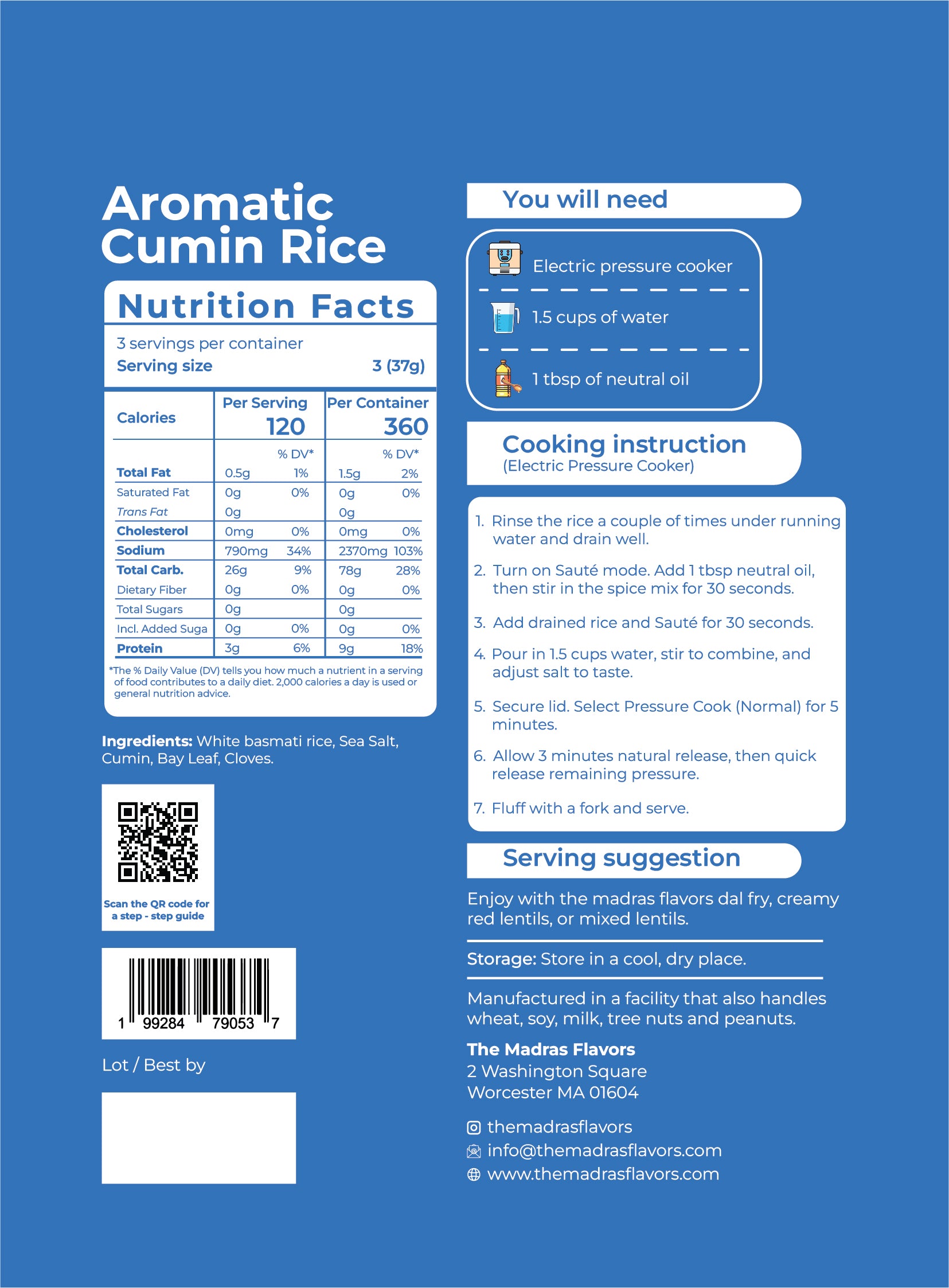 Aromatic Cumin Rice