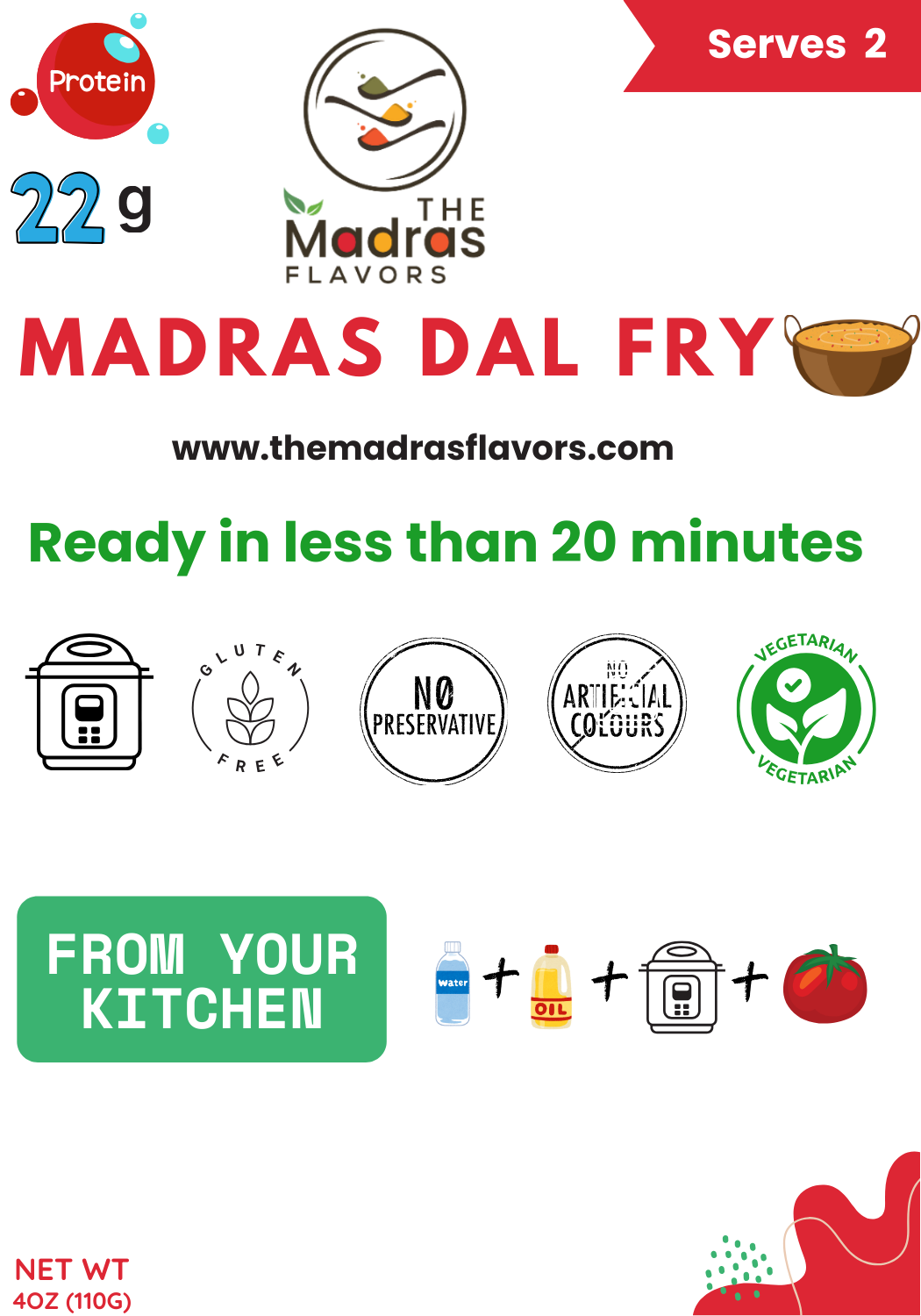 Madras Dal Fry